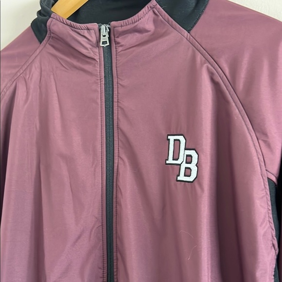Men's Don Bosco Maroon and Black Jacket - Picture 3 of 4